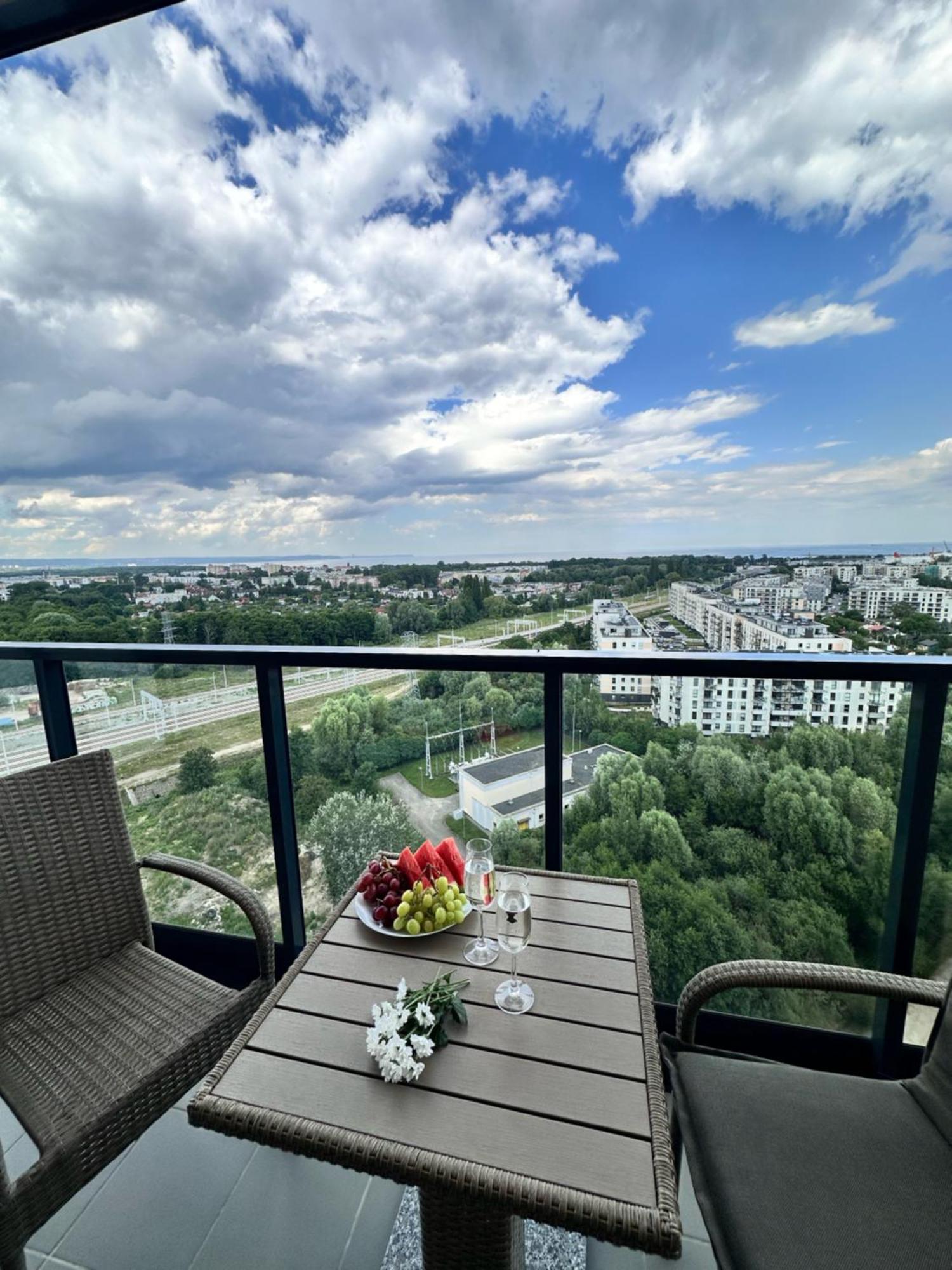 Maya's Flats & 101 Sea View - 3 Pokojowy Z Widokiem Na Morze Na Letnicy * Danzig