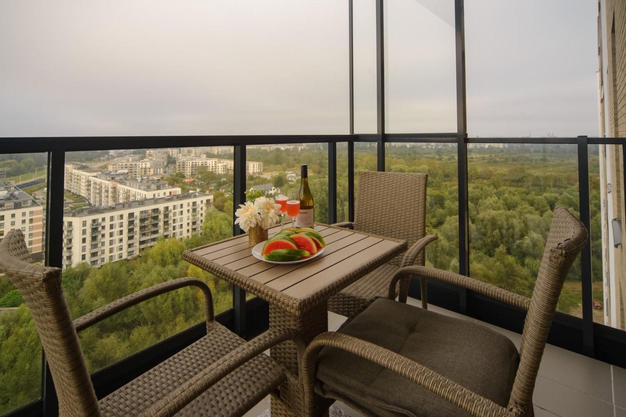 Maya's Flats & 101 Sea View - 3 Pokojowy Z Widokiem Na Morze Na Letnicy *